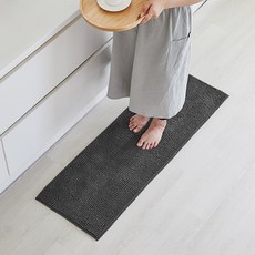 Nature Living 柔軟廚房地墊, 深灰色