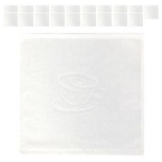 Cafe Haengju Shiraz Living 純棉抹布 白色, 20個