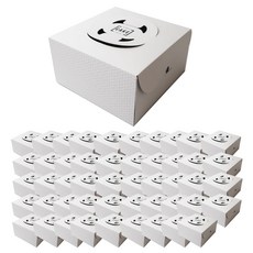 PACKAGE HERO 包裝書蛋糕盒 2 號 250 x 250 x 125 毫米, 混色, 50個