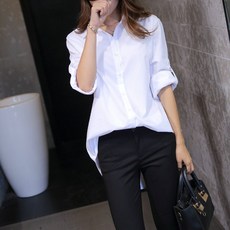 SU:MOM 女款長袖素色襯衫