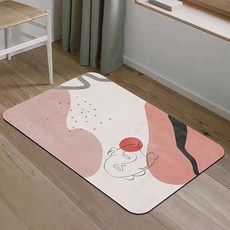 亮屋防滑粉色地墊, 4