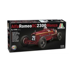 ITALERI Alfa Romeo 8C 2300 Monza 塑料模型車 1:12 IT4706S, 1個