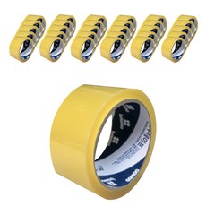 用於弓形包裝的 OPP 重型包裝箱膠帶 80m, 40個, 透明