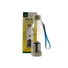 Tra vel Bu ddy 攜帶式濾茶杯 中款+背帶+杯套, 混色, 580毫升