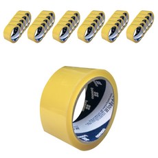 用於弓形包裝的 OPP 膠盒膠帶 50m, 50個, 透明