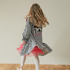 Matilda N Y 兒童狗狗荷葉邊風衣