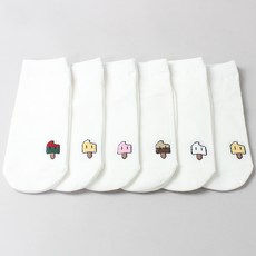 MODE BEBE 兒童冰淇淋踝襪6雙組
