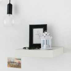 MARKET B ENKEL 壁掛層架, 白色