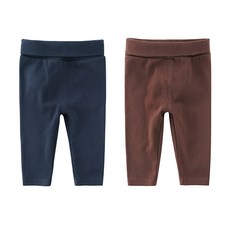 JOY MULTI 孩童素色內搭長褲 2入