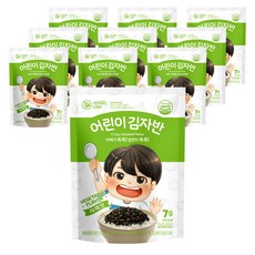 엔젤김 유기농 어린이 김자반 7g, 야채맛, 10개