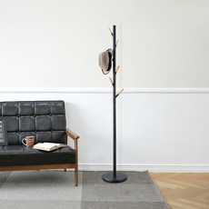 金屬立式衣架, 黑色