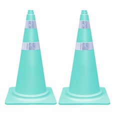 동광세이프 칼라콘, 2개, 민트색