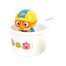 뽀로로 바가지 + 까꿍 뽀로로 목욕물총, 혼합색상, 1개