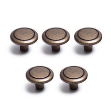 把手世界 素面單孔家具仿古把手, 5個