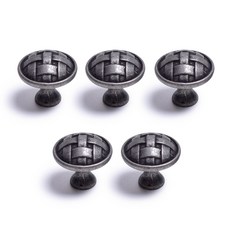 格紋櫥櫃把手 復古石紋, 5個