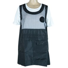 Homemine 網紗圍裙 No31, 黑色, 1個