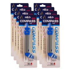 ibis 學用圓規 藍色 SP10066, 8個