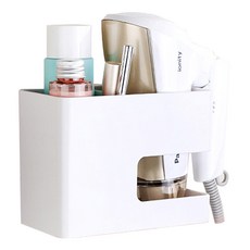 免打孔多功能吹風機掛架, 單色, 1個