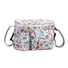 알럽홈 다용도 대용량 유모차 정리가방, 도넛, 1개