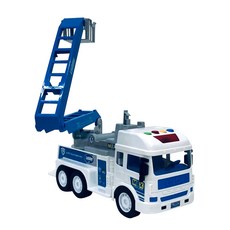 西瓜家族梯子車重型機械操作玩具, 藍色