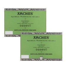 ARCHES 明信片墊重木 10 張 185g, 2個