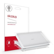 Skoko LG gram 17Z90N/17ZD90N 霧面全身外部保護膜4件組, 1個