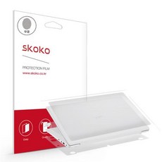 SKOKO LG Gram 2020 14Z90N/14ZD90N霧面筆電機身保護膜 4入, 1套