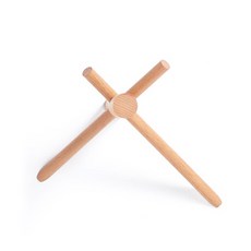 너도밤나무 호두 나무 삼각 벽 후크 너도밤, 혼합색상, 1개