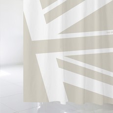 Supul 浴簾 sc841 S 1520 x 1880 mm + 不鏽鋼掛環組, 1套