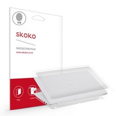 SKOKO LG Gram 2020 15ZD90N霧面筆電機身保護膜 4入, 1套