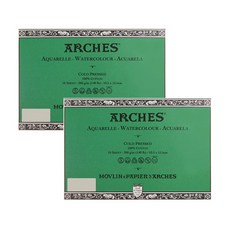ARCHES 明信片墊重木 10 張 300g, 2個