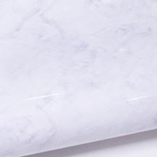 HYUNDAE sheet 大理石壁貼, 亮面大理石白HWP-21659