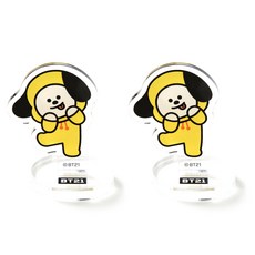 모노폴리 BT21 아크릴 마그넷 스탠드, 치미, 2개