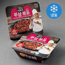 엄마애바다 요리하는 천하장사 박광덕 쭈삼볶음 (냉동), 180g, 2팩