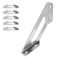 EMPIRE 不鏽鋼層架轉角支架 2號 8H2T146, 6個