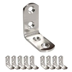 EMPIRE 補強五金 不鏽鋼L型角鐵 支架, 10個