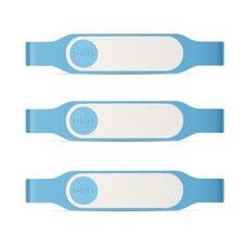 I Love Home 極簡拖鞋架, 藍色, 3個