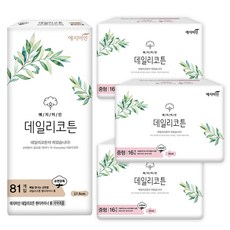 Yejimiin 玥之美人 日用翅膀型衛生棉 M號 16入 3組+加長型護墊 81入, 1套