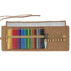 FABER-CASTELL 輝柏 色鉛筆 30色+筆捲袋, 30 種顏色