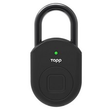 Tapp Tablock Lite智慧指紋識別鎖 黑色, 1個