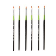 HWAHONG 水彩筆 982 F, 0號, 6個