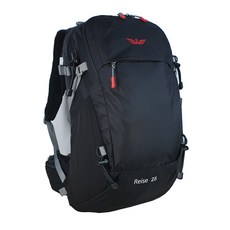 GRAT Reise 登山包 25L + 防水罩, 黑色