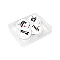 마그피아 글자 자석홀더 문구자석 4종 x 2p 세트, 혼합색상, 1세트