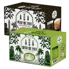 黑糖紅糖奶茶 15g x 20p + 抹茶奶茶 15g x 20p, 1套