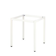 DR 家具專用鋼製腳架, 白色的