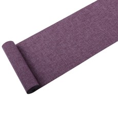 亞麻桌旗 Q104, 紫色, 2人座(20 x 180 cm)