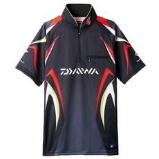 DAIWA 釣魚上衣 DE-7107 113601, 黑色的