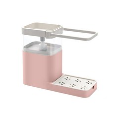 廚房用品收納分配器, 粉紅色, 1個