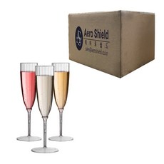 SSGSSAK 塑料水晶香檳杯, 48個