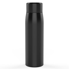 befit 온도표시 스마트 보온보냉 텀블러, 블랙, 380ml, 1개